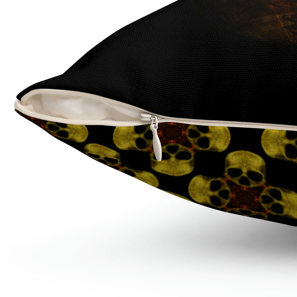 Spun Polyester Square Pillow